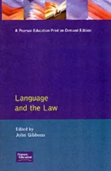Image of Language and the Law by John Peter Gibbons