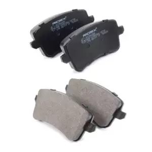 Image of RIDEX Brake pad set 402B0289 Brake pads,Brake pad set, disc brake AUDI,A4 Avant (8K5, B8),A6 Avant (4G5, 4GD, C7),Q5 (8RB),A4 Limousine (8K2, B8)
