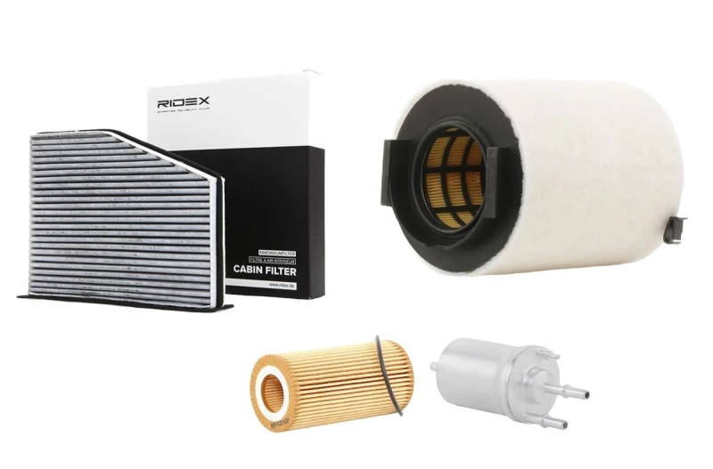 Image of RIDEX 4055F25794 Filter Set with gasket/seal, with pre-filter Filter Set (4055)