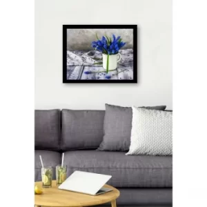 Image of SC0658 Multicolor Decorative Framed MDF Painting