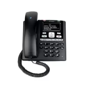 image of BT Paragon 650 Corded Telephone/Answering Machine Black 032116