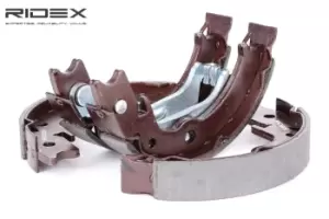 Image of RIDEX Handbrake Shoes CHEVROLET,Daewoo 1419B0010 96496764,96496764 Parking Brake Pads,Handbrake Pads,Brake Shoe Set, parking brake