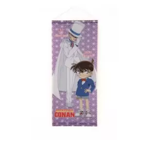 image of Case Closed Wallscroll Conan & Kaito Kid 28 x 68 cm