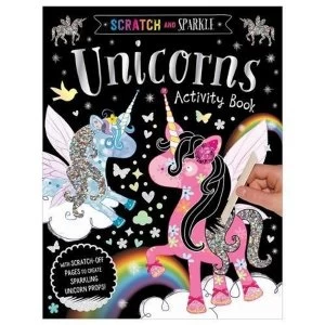 Image of Scratch and Sparkle Unicorns Activity Book Paperback / softback 2018