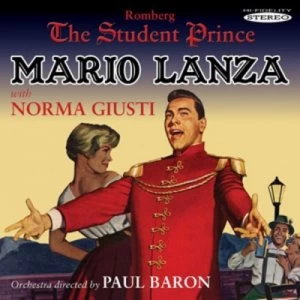 image of The Student Prince by Mario Lanza CD Album