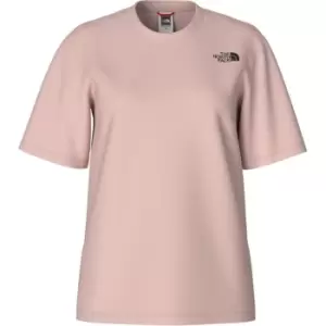 image of The North Face Womens Relaxed Redbox T-Shirt - Pink