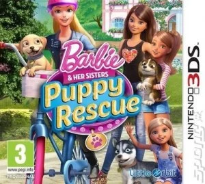 image of Barbie and Her Sisters Puppy Rescue Nintendo 3DS Game