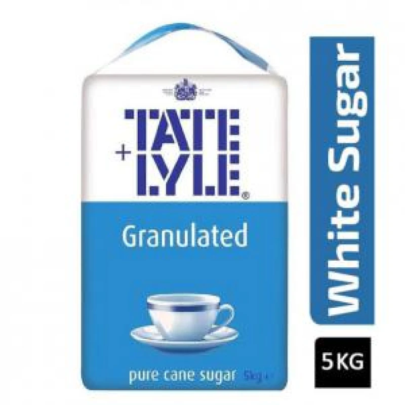 Image of Tate & Lyle 5kg Granulated White Sugar Paper Bag NWT2213 NWT2213