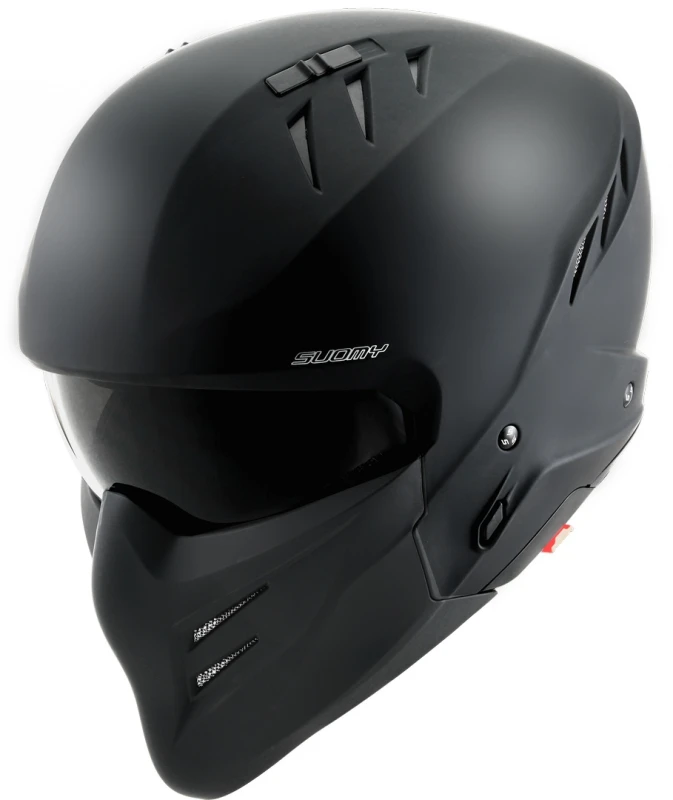 Image of Suomy Armor Plain Jet Helmet, black, Size L for Men