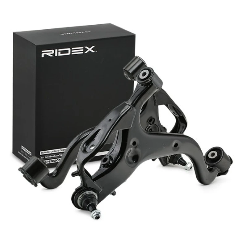 Image of RIDEX 772S0638 Control arm repair kit Front Axle Left, Control Arm Suspension Kit (772)