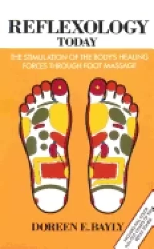 Image of reflexology today the stimulation of the bodys healing forces through foot