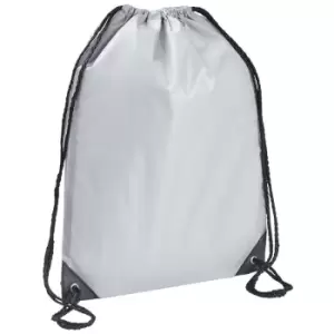 image of SOLS Urban Gymsac Drawstring Bag (ONE) (Pure Grey)