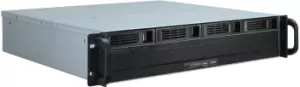 Image of Inter-Tech IPC 2U-2404S Rack Black, Silver