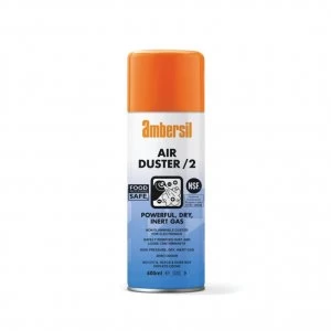 image of Ambersil 33181 Air Duster 2 Non-flammable Aerosol 400ml