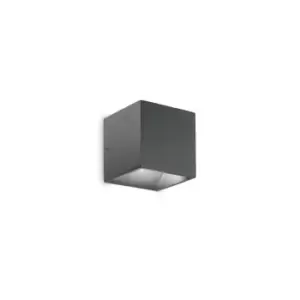 image of Rubik LED Outdoor Cube Up Down Light Anthracite IP54, 3000K