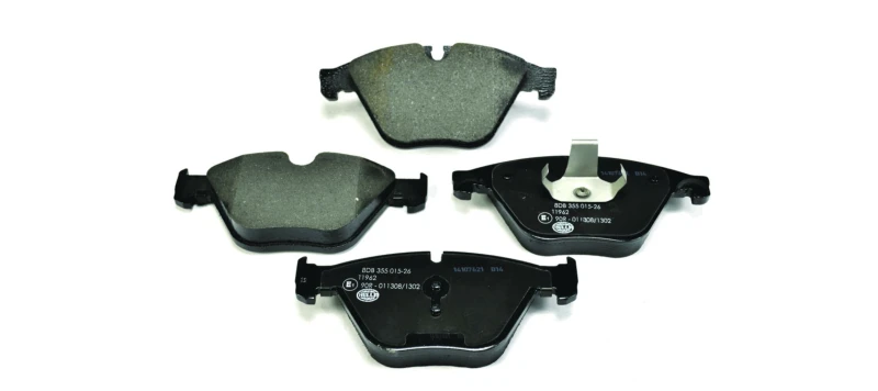 Image of HELLA Brake pad set HELLA 8DB 355 015-261
