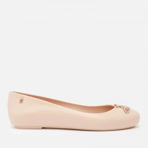 Image of Vivienne Westwood for Melissa Womens Space Love 23 Ballet Flats - Blush Cut Out Orb - UK 3