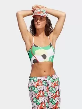 Image of adidas X Marimekko Light-support Bra, Orange Size M Women