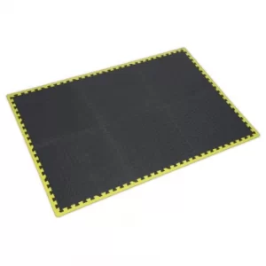 Image of Interlocking Eva Foam Workshop MAT Set 1240 X 1825MM with Hi-vis Edges