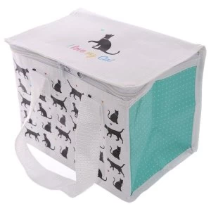 Image of I Love My Cat Design Lunch Box Cool Bag