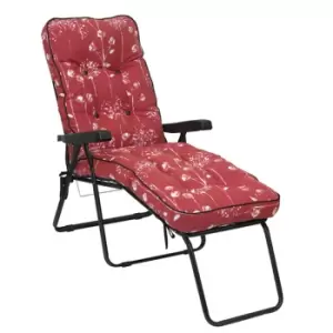 image of Glendale Deluxe Lounger - Rouge