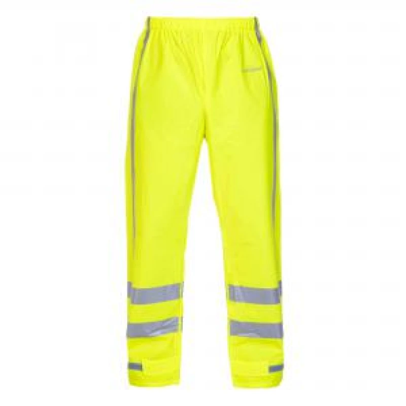 Image of Hydrowear Nagoya Multi Hydrosoft Flame Retardant Anti - Static High Visibility Waterproof Trousers Saturn Yellow M