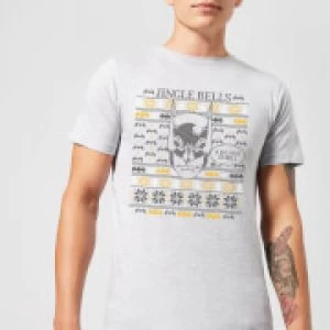 Image of Batman I Do Not Smell Mens Christmas T-Shirt - Grey - 3XL
