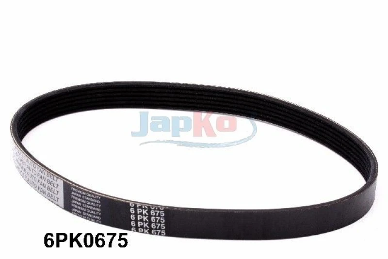 Image of JAPKO Serpentine belt JAPKO 6PK675