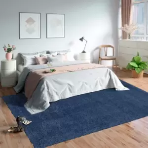 Image of Ritchie Blue 160cm x 240cm Rectangle - Blue