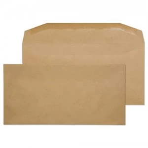 Image of Value Wallet Gum Plain DL 110x220mm 80gsm Manilla PK1000