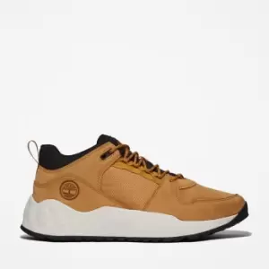 Image of Timberland Solar Wave Greenstride Trainer For Men In Yellow, Size 6.5