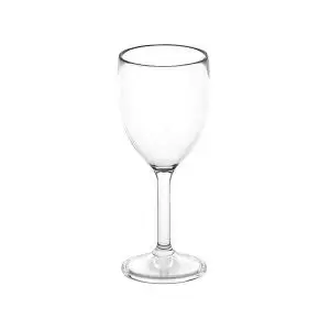 Image of Wine Glass 265ml Polycarbonate Clear Pack of 6 WG8584 UP00246
