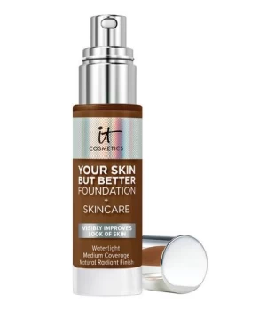 Image of IT Cosmetics Your Skin But Better Foundation + Skincare Deep Warm 60