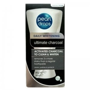 image of Pearl Drops Daily Whitening Ultimate Charcoal 50ml