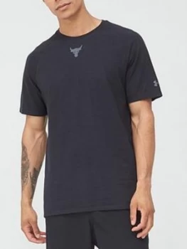 Image of Urban Armor Gear Project Rock T-Shirt - Black/Grey, Size 2XL, Men