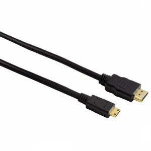 Hama High Speed HDMI Cable Type A plug - Type C (mini) plug Ethernet 0.5m