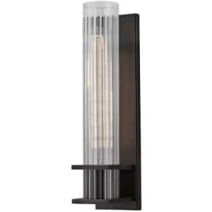 Image of Sperry 1 Light Wall Sconce Old Bronze, Glass