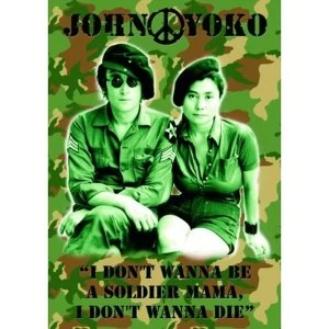 Image of John Lennon - John & Yoko Postcard