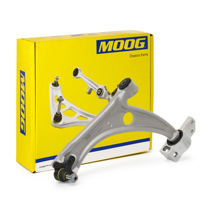 Image of MOOG VO-WP-5008 Suspension arm Control Arm, Aluminium, with rubber mount Aluminium Track Control Arm (273)