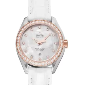 image of Seamaster Automatic Mother of pearl Dial Stainless Steel Ladies Watch