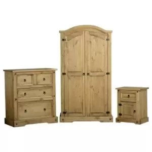 image of Seconique - Corona Trio Set in Distressed Waxed Pine