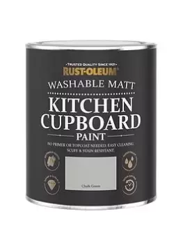 image of Rust-Oleum Kitchen Cupboard Paint - Chalk Green