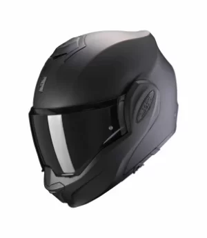 Image of Scorpion Exo-Tech Motorcycle Helmet Matt Black