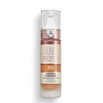 Image of Makeup Revolution IRL Filter Longwear Foundation 23ml (Various Shades) - F13