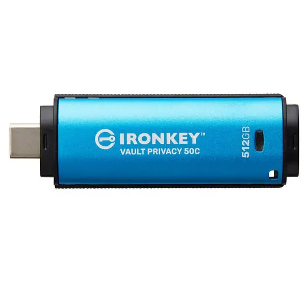 Image of Kingston IronKey Vault Privacy 50 Type-C XTS AES Encrypted USB Flash Drive 512GB
