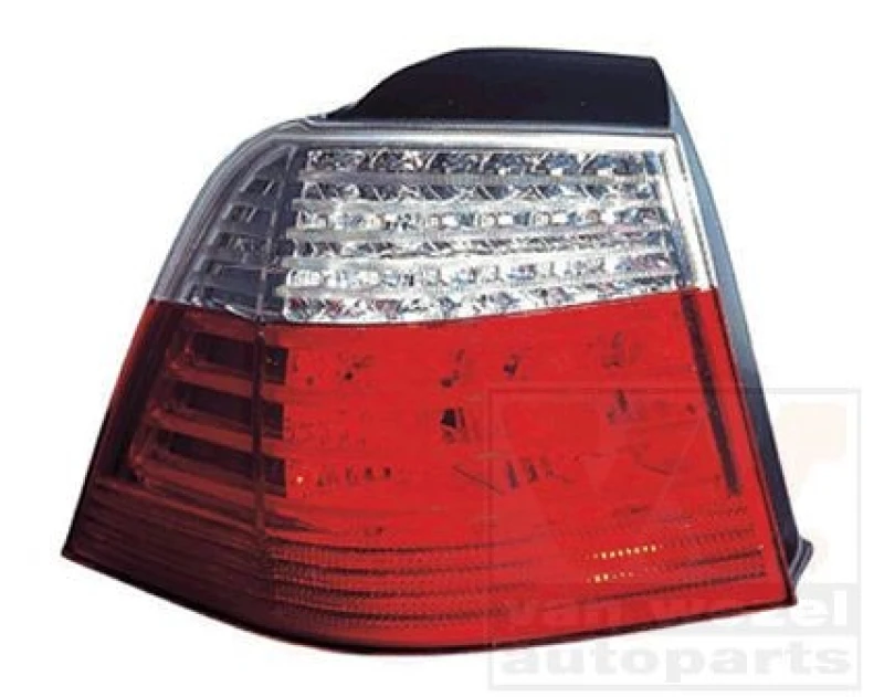 Image of VAN WEZEL 0662931 Rear light Outer section, without bulb holder, Left Combination Rearlight (391)