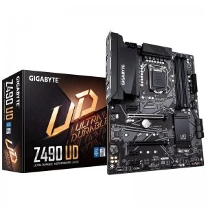 image of Gigabyte Z490 UD Intel Socket LGA1200 H5 Motherboard