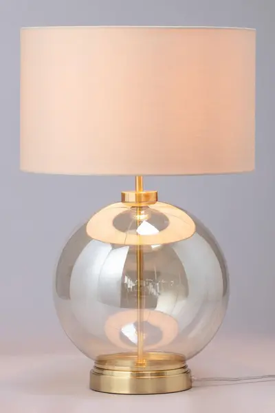 Image of BHS Lighting Metro Table Lamp Metallic Gold
