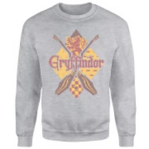 Image of Harry Potter Gryffindor Grey Sweatshirt - L - Grey