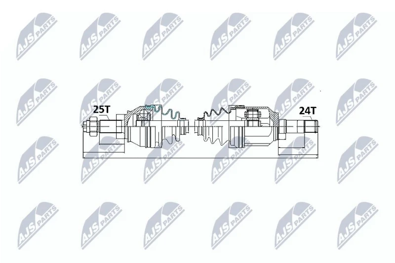 Image of NTY Drive shaft NTY NPW-FT-016